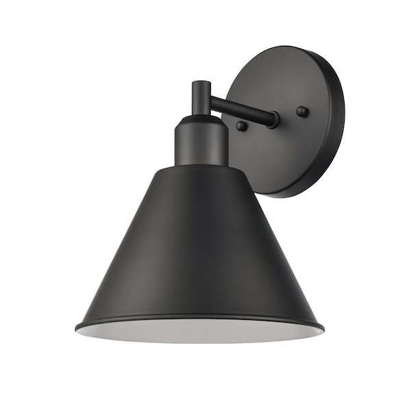 Abbington 8'' Wide 1-Light Vanity Light - Matte Black